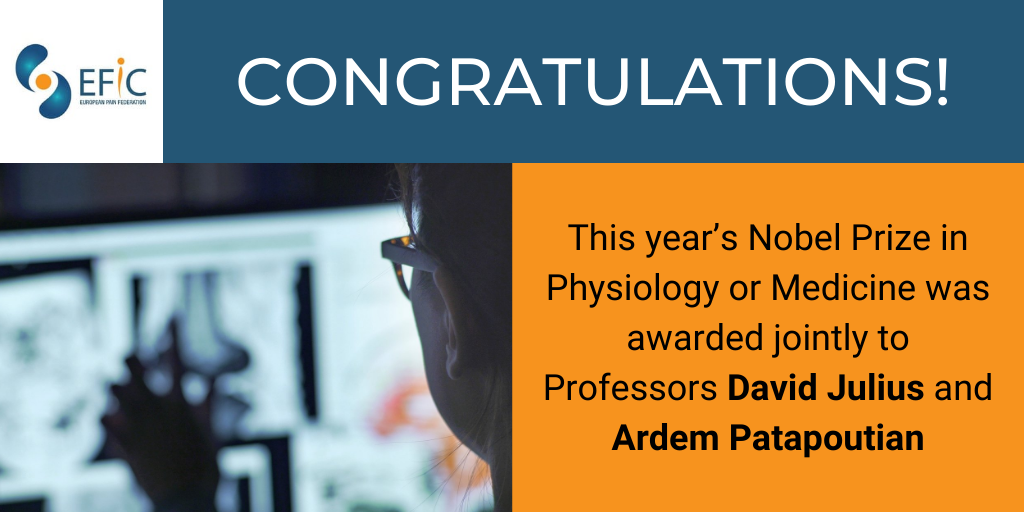 Nobel Prize in Physiology or Medicine 2021